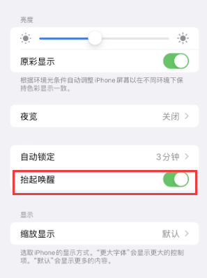 寿县苹果授权维修站分享iPhone轻点无法唤醒怎么办