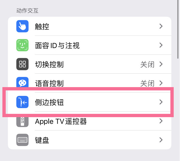 寿县苹果14维修店分享iPhone14 Plus侧键双击下载功能关闭方法 